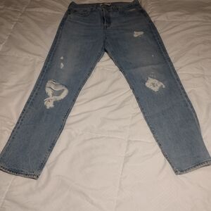 Levi's Light Blue Distressed Women Jeans